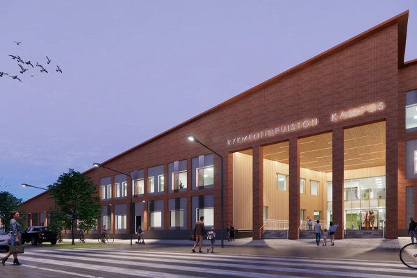 Rykmentinpuiston monitoimikampus Tuusulaan